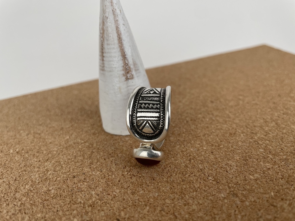 Bague touareg pierre deals